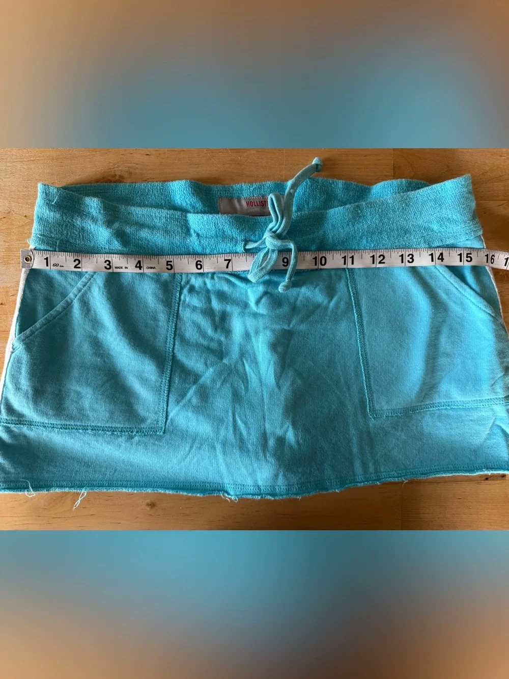 Hollister Aqua Mini Skirt